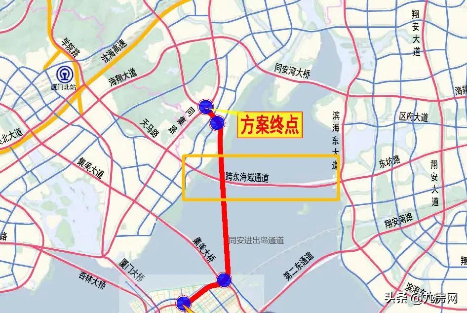 同安東路最新規(guī)劃圖，未來(lái)城市的藍(lán)圖